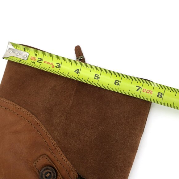 EARTH KALSO Prance Knee-High Brown Women's 6.5 B Tall Riding Boots Negative Heel - Picture 13 of 13